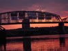 Riverfest Banners-Sunset